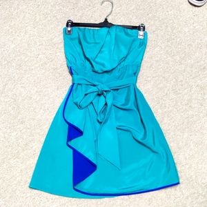 Express strapless dress